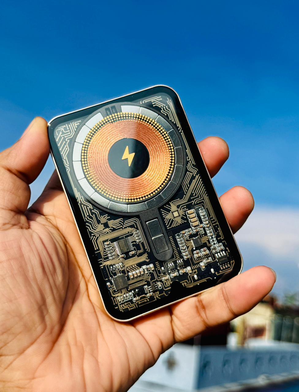 5000mAh Tranparent Magnetic Powerbank